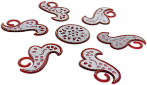 Designer Floating Rangoli - Wing Shape (Set of 7 pieces)