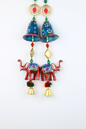 Traditional Elephant Bell Curtain/Door Hanging (Set of 2)