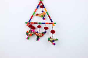 Traditional Ceiling/Wall Hanging - Triangle/Birds