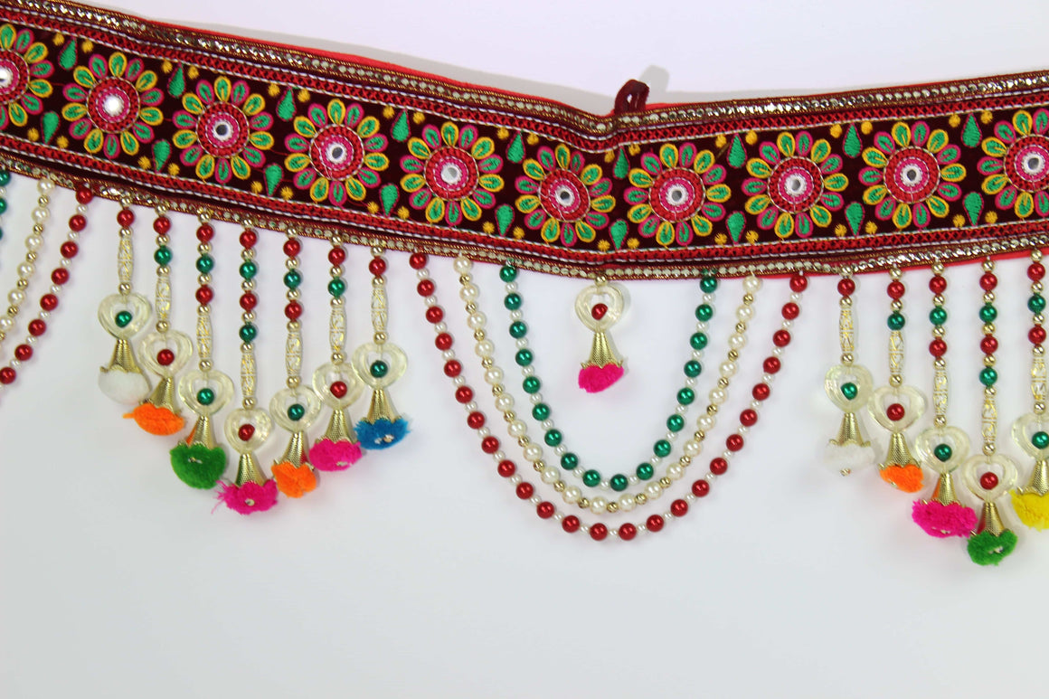 Traditional Gamthi Patta Door Hanging Toran