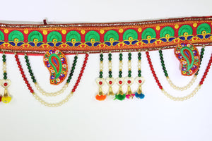 Traditional Gamthi Patta Door Hanging Toran