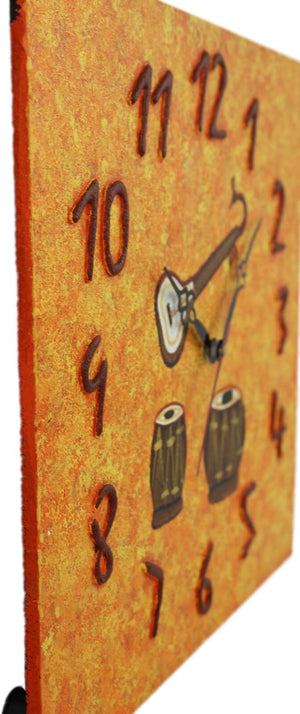 Samay Wall Clock - Musical Instruments